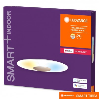 Светодиодный управляемый светильник SMART ZB TIBEA-C 500MM E27 TW 2X1 LEDV Светодиодный управляемый светильник SMART ZB TIBEA-C 500MM E27 TW 2X1 LEDV