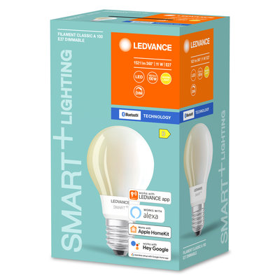 Светодиодная лампа Smart+BT Filament Classic Dimmable 100 11W/2700K E27 Светодиодная лампа Smart+BT Filament Classic Dimmable 100 11W/2700K E27