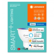 Светодиодная лампа Smart+BT Spot GU10 Multicolour 40 100° 5 W/2700-6500K