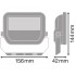 Прожектор FL PFM G3 20W/3000K SYM 100 WT Прожектор FL PFM G3 20W/3000K SYM 100 WT