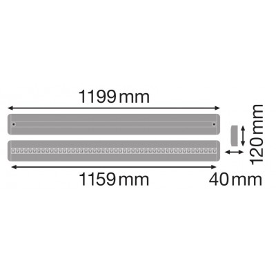 LINEAR IndiviLED D 1200 33W/4000K LINEAR IndiviLED D 1200 33W/4000K
