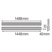Светильник LINEAR IndiviLED D/I 1500 58W/4000K