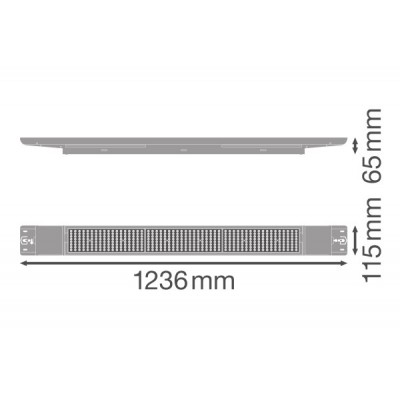 Светильник LOW BAY FLEX PRF 1200 P 42W 840 VW Светильник LOW BAY FLEX PRF 1200 P 42W 840 VW