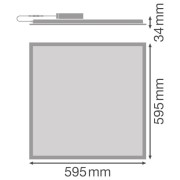 Светильник PANEL COMPACT 600 V 35W 940 U19