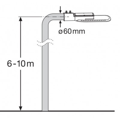 Светильник Eco Class AREA S 30W 840 3600 Gr Светильник Eco Class AREA S 30W 840 3600 Gr