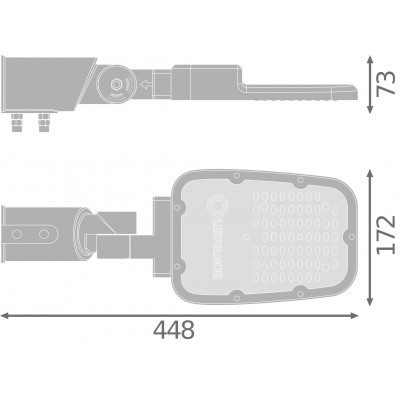 Светильник SL AREA Spd SM V 45W 765 RV20ST Gy Светильник SL AREA Spd SM V 45W 765 RV20ST Gy