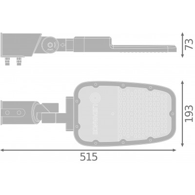 Светильник SL AREA MD V 65W 730 RV20ST Gy Светильник SL AREA MD V 65W 730 RV20ST Gy