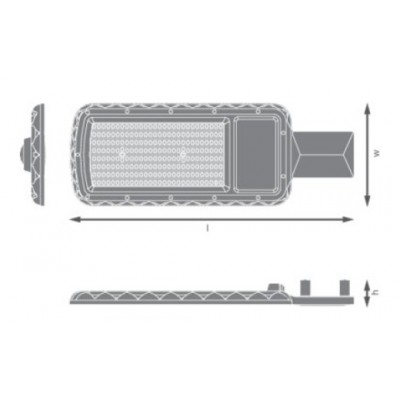 Светильник URBAN Lite XL 150W 865 IP65 Gy Светильник URBAN Lite XL 150W 865 IP65 Gy