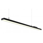 Светильник Слимлайн линейный 40W-1750Lm 5000-5500К Опал IP40 черный