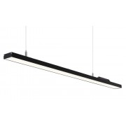 Светильник Слимлайн линейный 40W-2800Lm 4000-4500К Микропризма IP40 черный